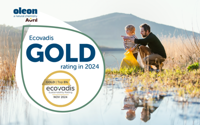 Oleon Achieves Gold Medal in 2024 EcoVadis Assessment