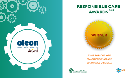 Oleon's Ecolibra tool wins Cefic 2024 Responsible Care Award